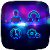 Neon Theme For All Launchers EDUCATIONAL 2015 apk file