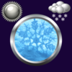 Snowflake Clock And Weather apk file