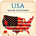 Map Of USA With State Info apk file