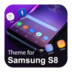Samsung S8 Edge Theme Launcher apk file
